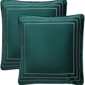 SOLD/Luxurious Decorative velvet pillow cases set